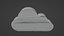 Cloud Icon 3D
