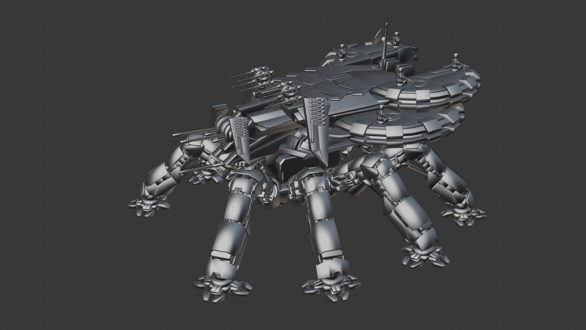 Sci-Fi  Spider Tank Mech 3D https://p.turbosquid.com/ts-thumb/5z/PKDJ2o/oj/robo19/png/1788790583/1920x1080/fit_q87/fe27954ca2e0fac9f748a315524d0c87a7e8afc4/robo19.jpg