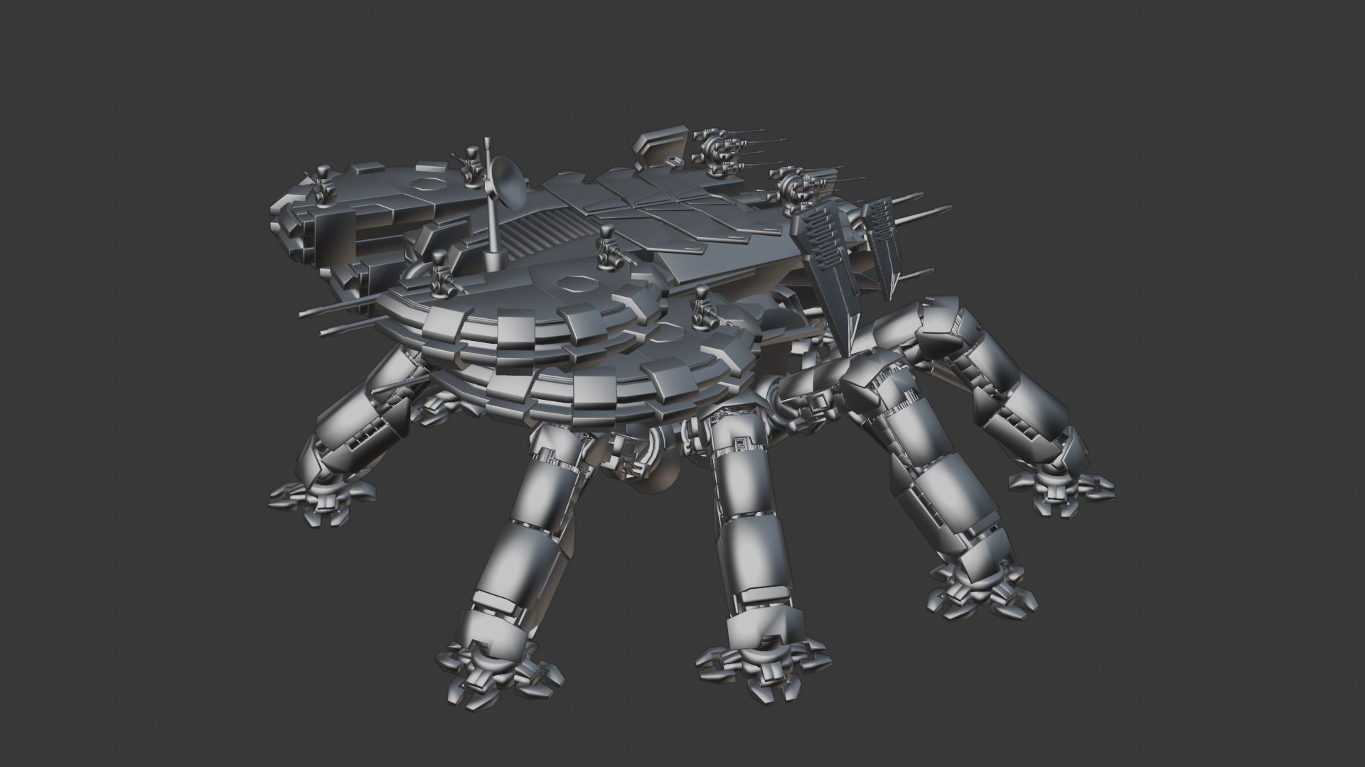 Sci-Fi  Spider Tank Mech 3D https://p.turbosquid.com/ts-thumb/5z/PKDJ2o/v3/robo15/png/1788790578/1920x1080/fit_q87/3ab2478ae1d4a099ecf07f5b2335151170188c2c/robo15.jpg