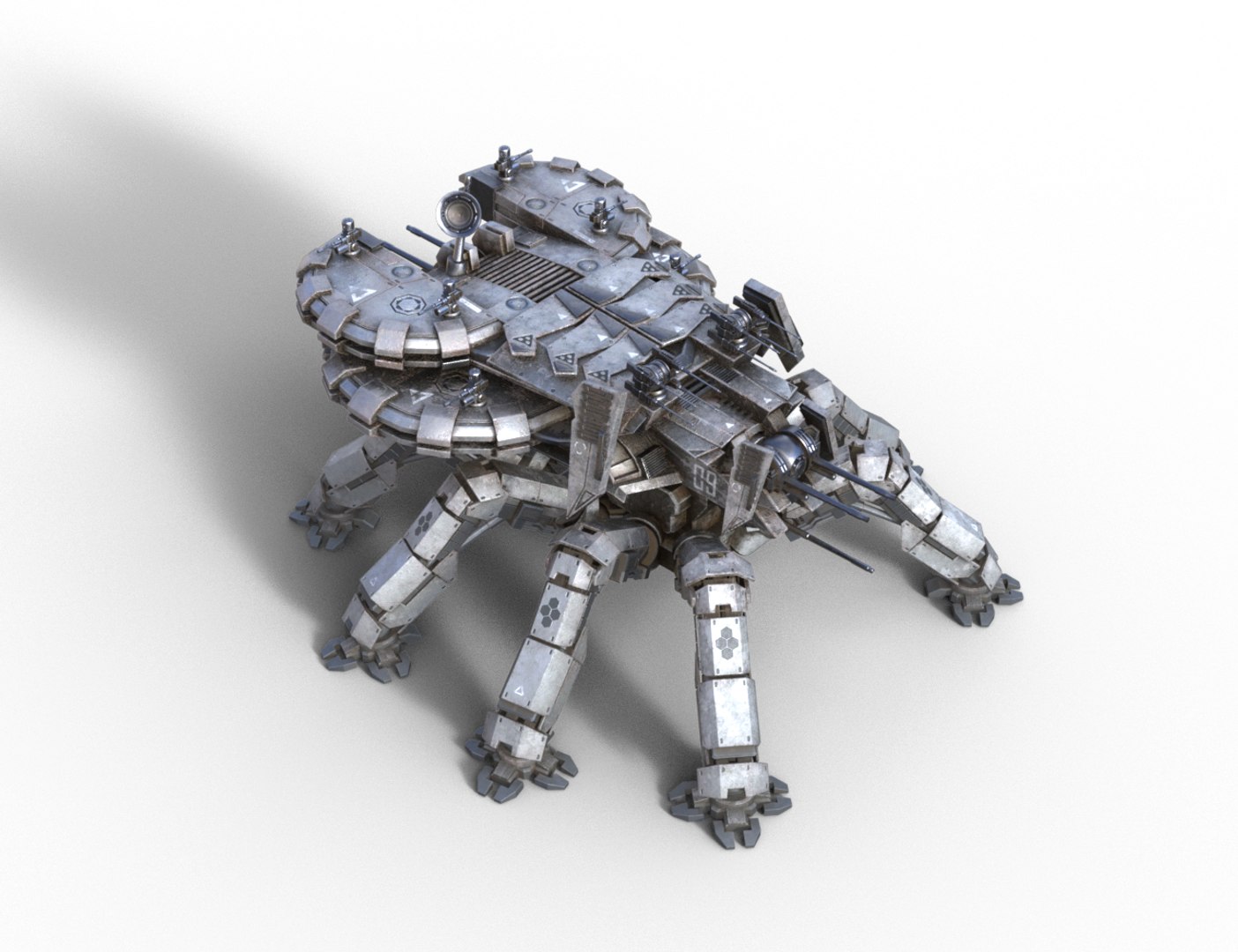 Sci-Fi  Spider Tank Mech 3D https://p.turbosquid.com/ts-thumb/5z/PKDJ2o/yx/robo10/png/1788790572/1920x1080/fit_q87/c2b78dfb55c35b6c6a6795909e837b624692995c/robo10.jpg