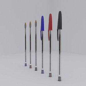 ballpoint pen 3D model