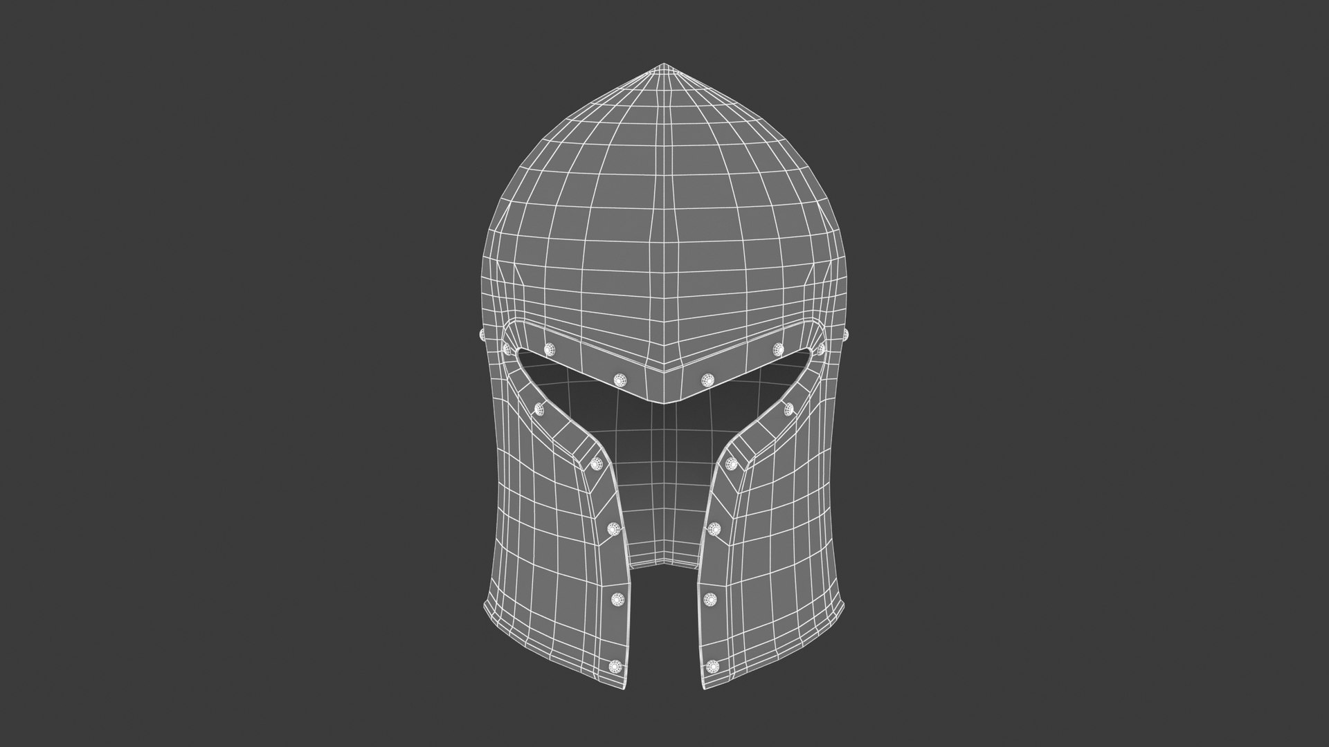 3D Medieval Helmet 03 - TurboSquid 2020705