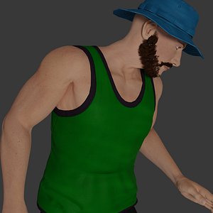 3D Rigged Male Character 33 model