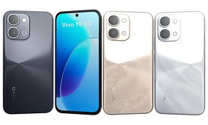 Vivo Y6 5G All Colors 3D model