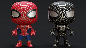 Funko Spider-Man Classic 3D model