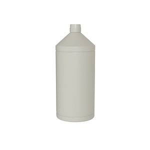 Chemical product bottle isopropyl alcohol for 3D printing model