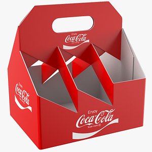 Cocacola Fast Food Tray 3D