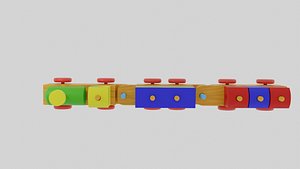 train 3D model