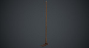 3D hoe 2c model