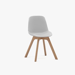 Low Poly Modern Chair 3D