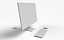 3D Apple iMac 24-inch 2021