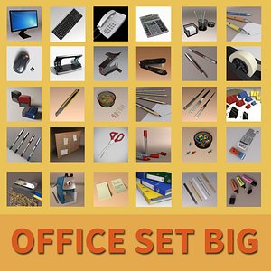 office set big 3D model