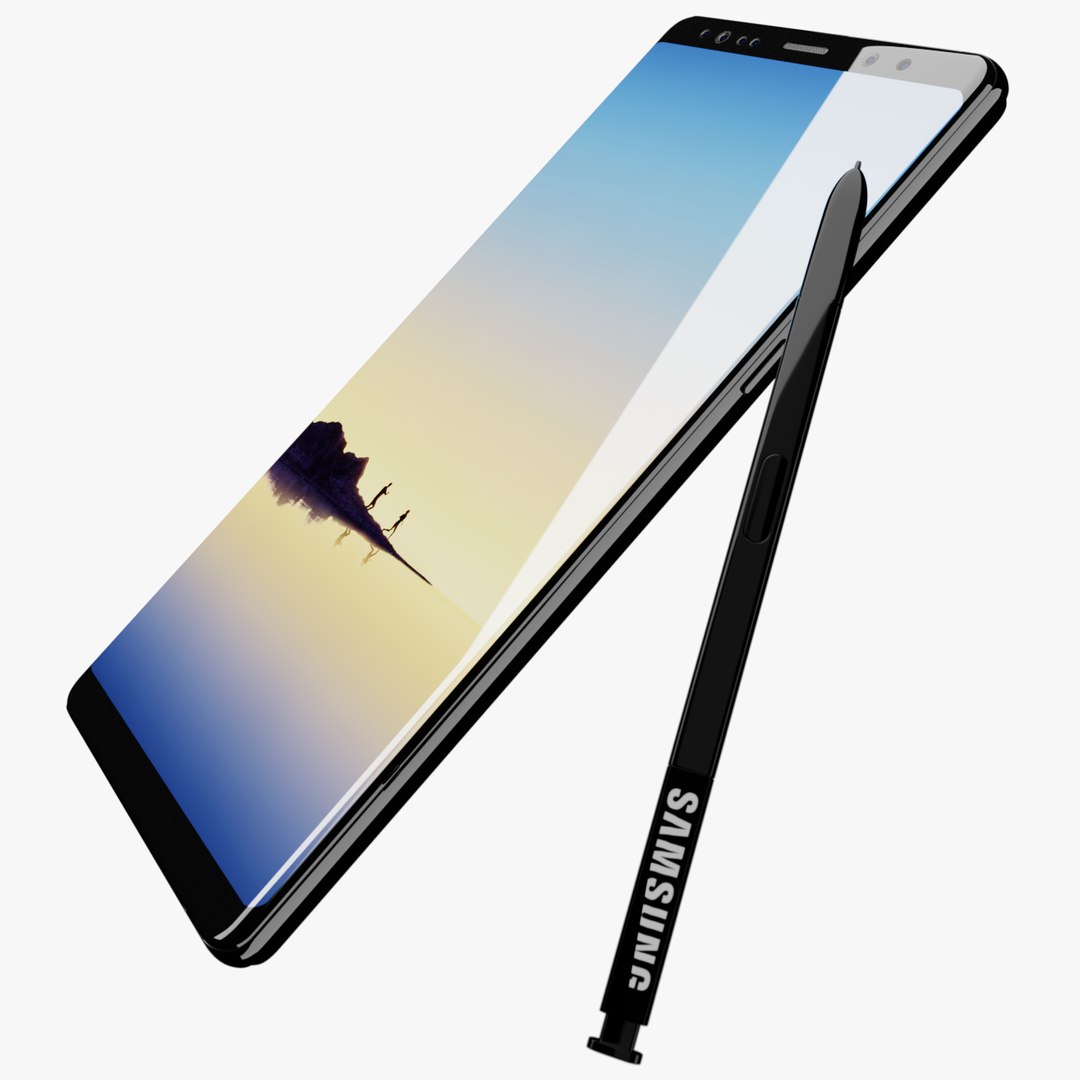 Samsung Galaxy Note 8 3D Model - TurboSquid 1197756