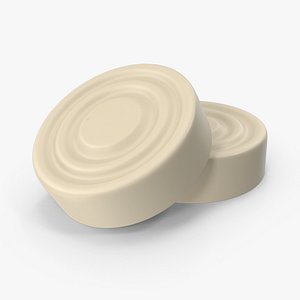 3D model Checkers Pieces