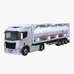 Euro Truck and ISO Tanker Trailer