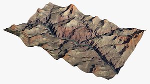 grand canyon 3D model
