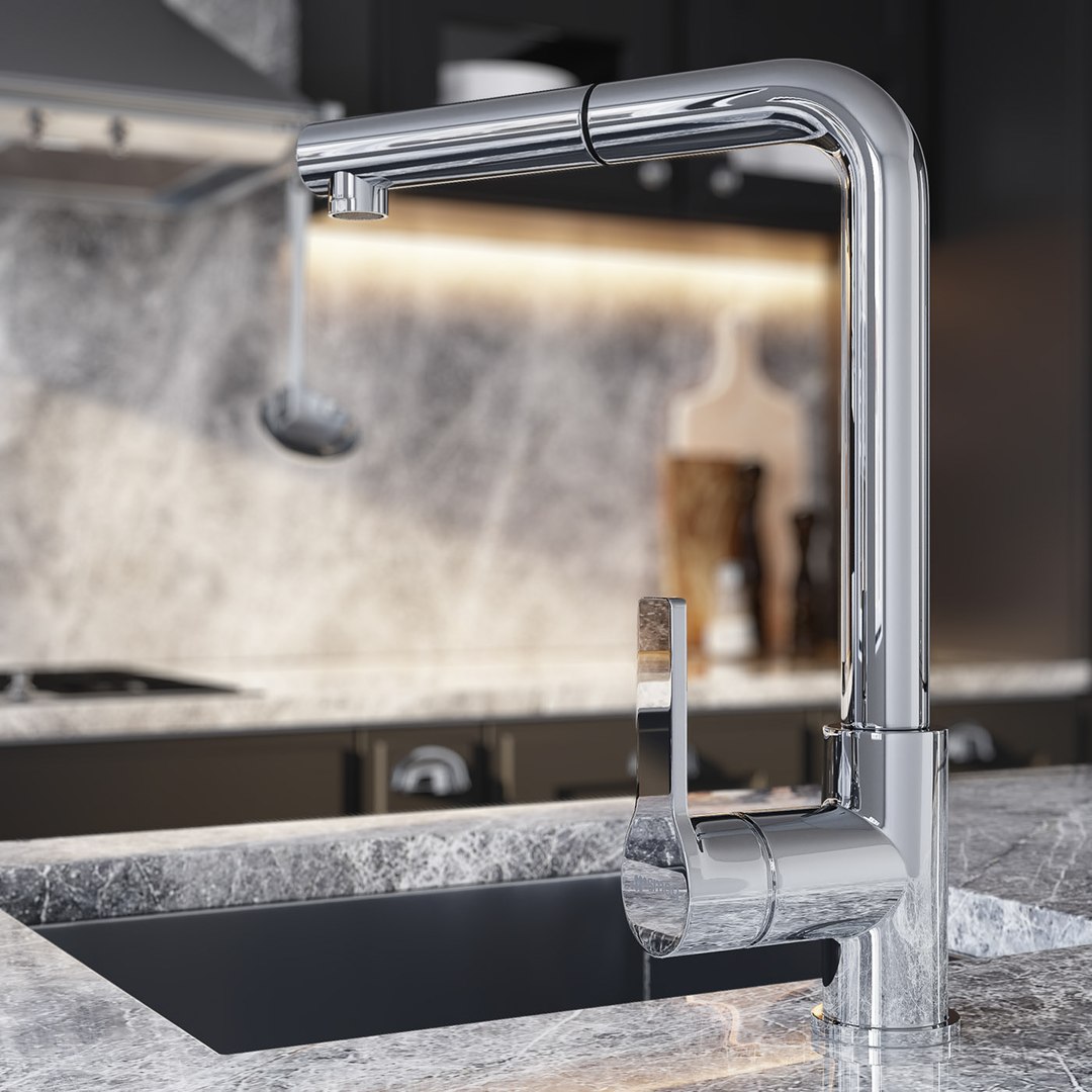 3D Kitchen Portofina Rimi Model - TurboSquid 1431811