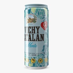 Therapeutic Table Water Can Vichy Catalan Mint 3D model