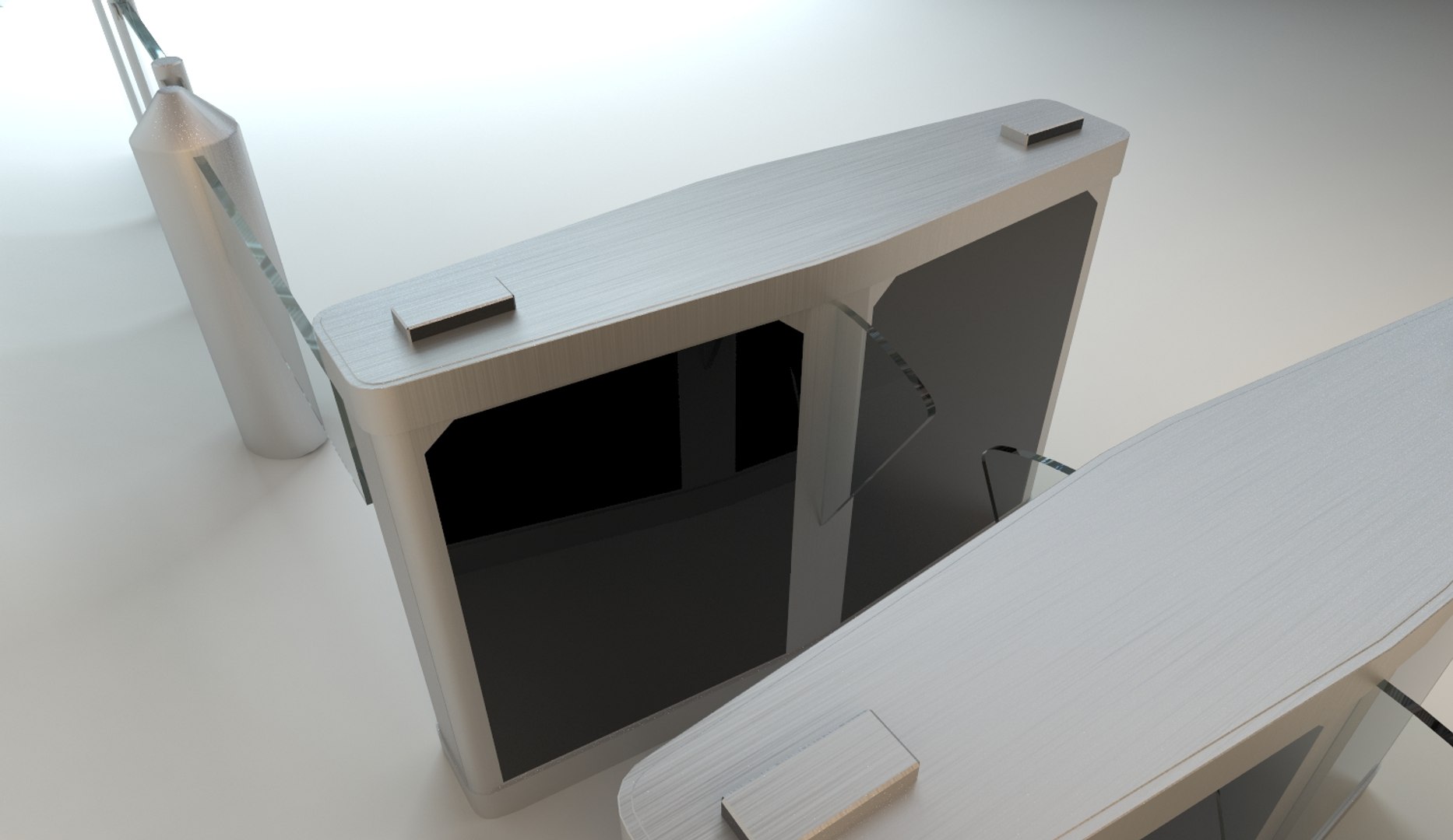 Security Gates 3d Model