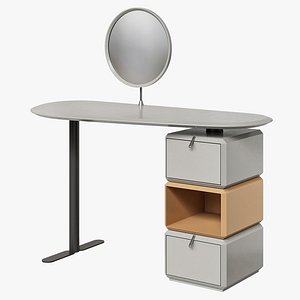 Wooddi makeup table Eloida 3D model