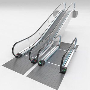 Moving Walkway and Escalator Without Stairs Adjustable