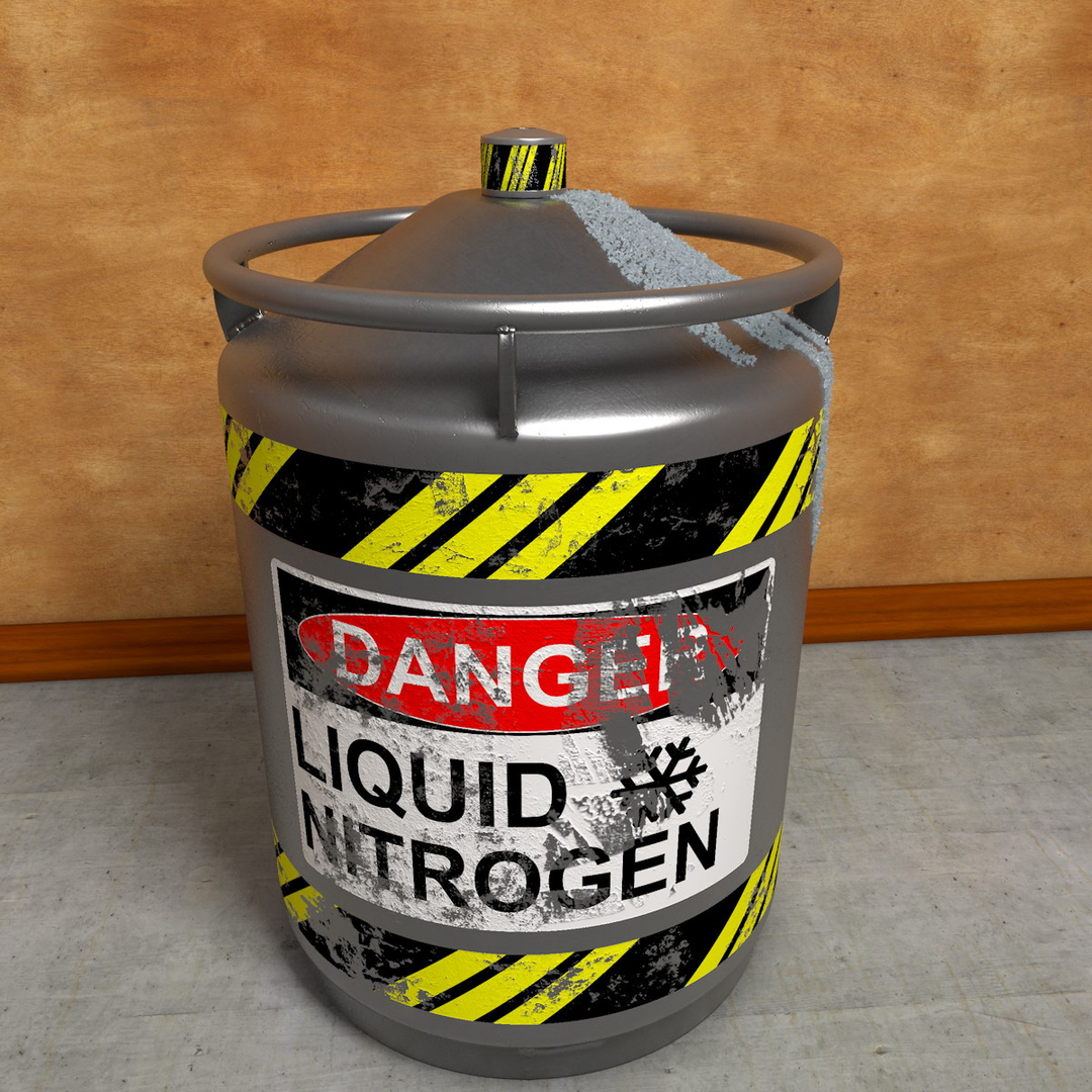 3d Liquid Nitrogen Tank
