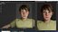 Isabella-Realistic teenager girl kids Low-poly 3D model