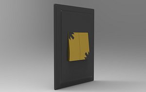 3D model Bubi Push-Button Switch