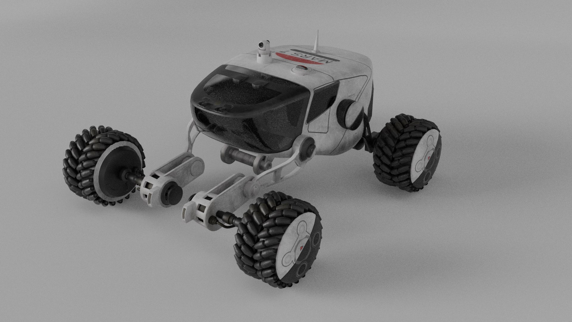 Mars ROver Car 3D Model - TurboSquid 1764883