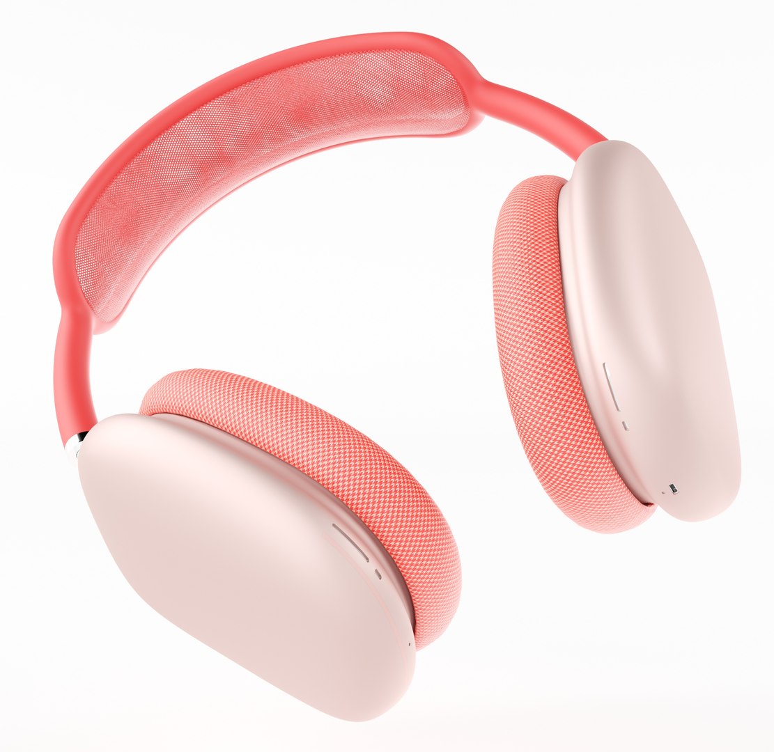 AirPods model https://p.turbosquid.com/ts-thumb/60/Fv1NsP/Ml/airpodsmax_01/jpg/1713510594/1920x1080/fit_q87/064d86a2e0cabcadcacb04f023f407e4245dacc8/airpodsmax_01.jpg
