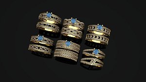 ring twenz 3D model