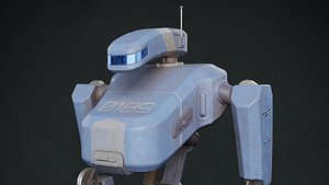 Sci-Fi Robot 3D model