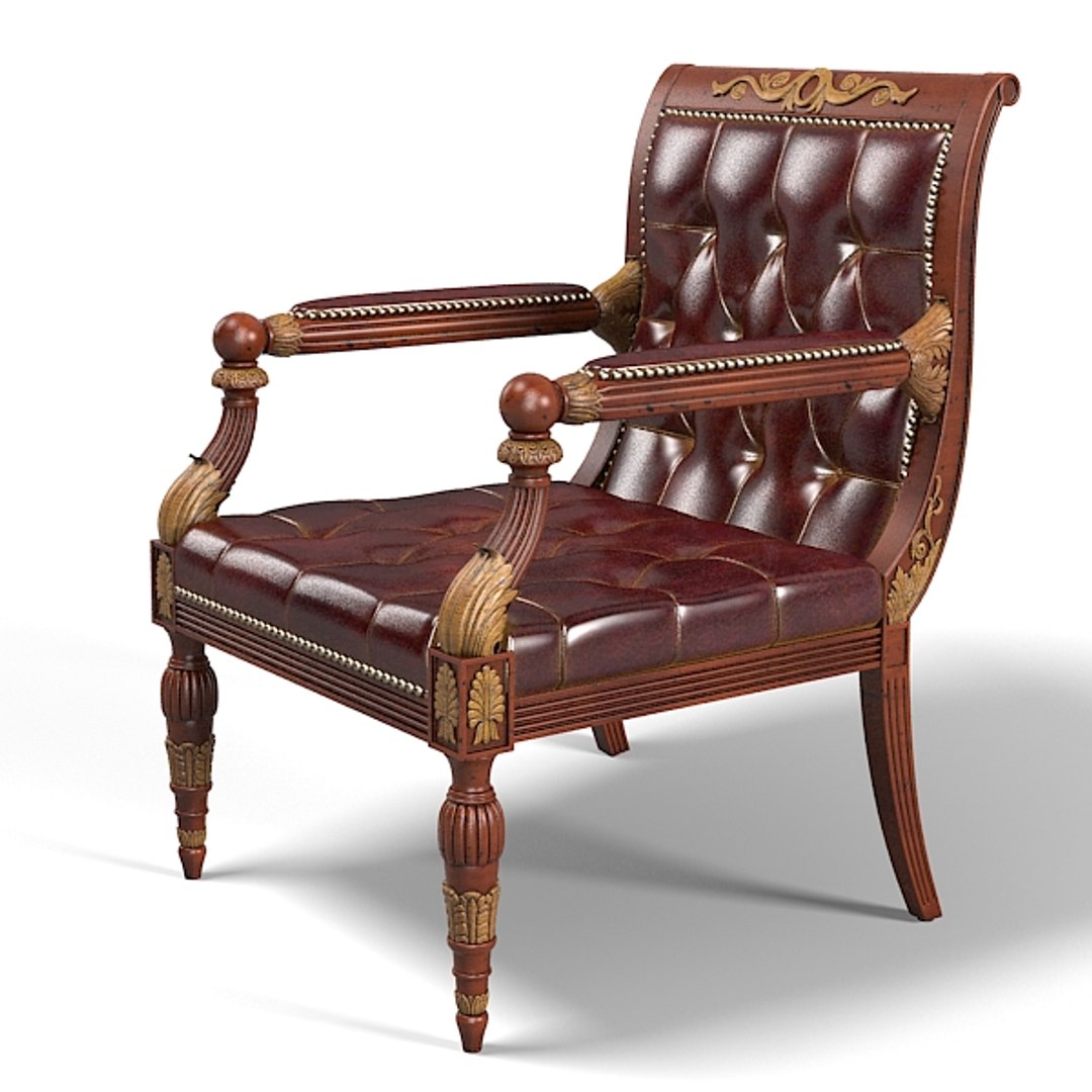 Regency Library Chair X