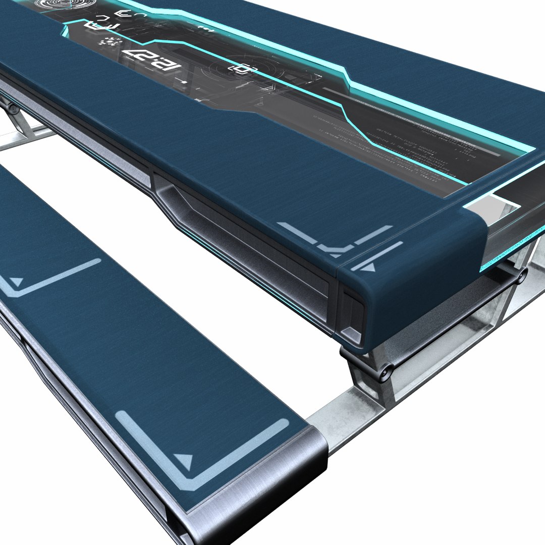 3D Futuristic Table - TurboSquid 1191206