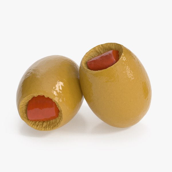 3D Spanish Stuffed Olives