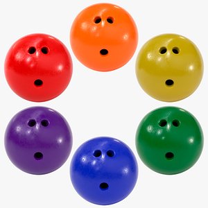3D bowling ball