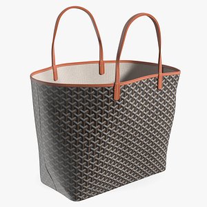 Goyard Monogram Shopper Noir 3D model