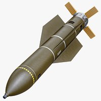 GBU-57 MOP Anti-Bunker Bomb Olive Drab PBR