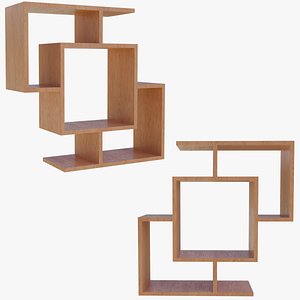 Modern Floating Shelf 3D