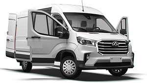 Maxus Deliver 9 Van L2H2 HQInterior 2025 3D