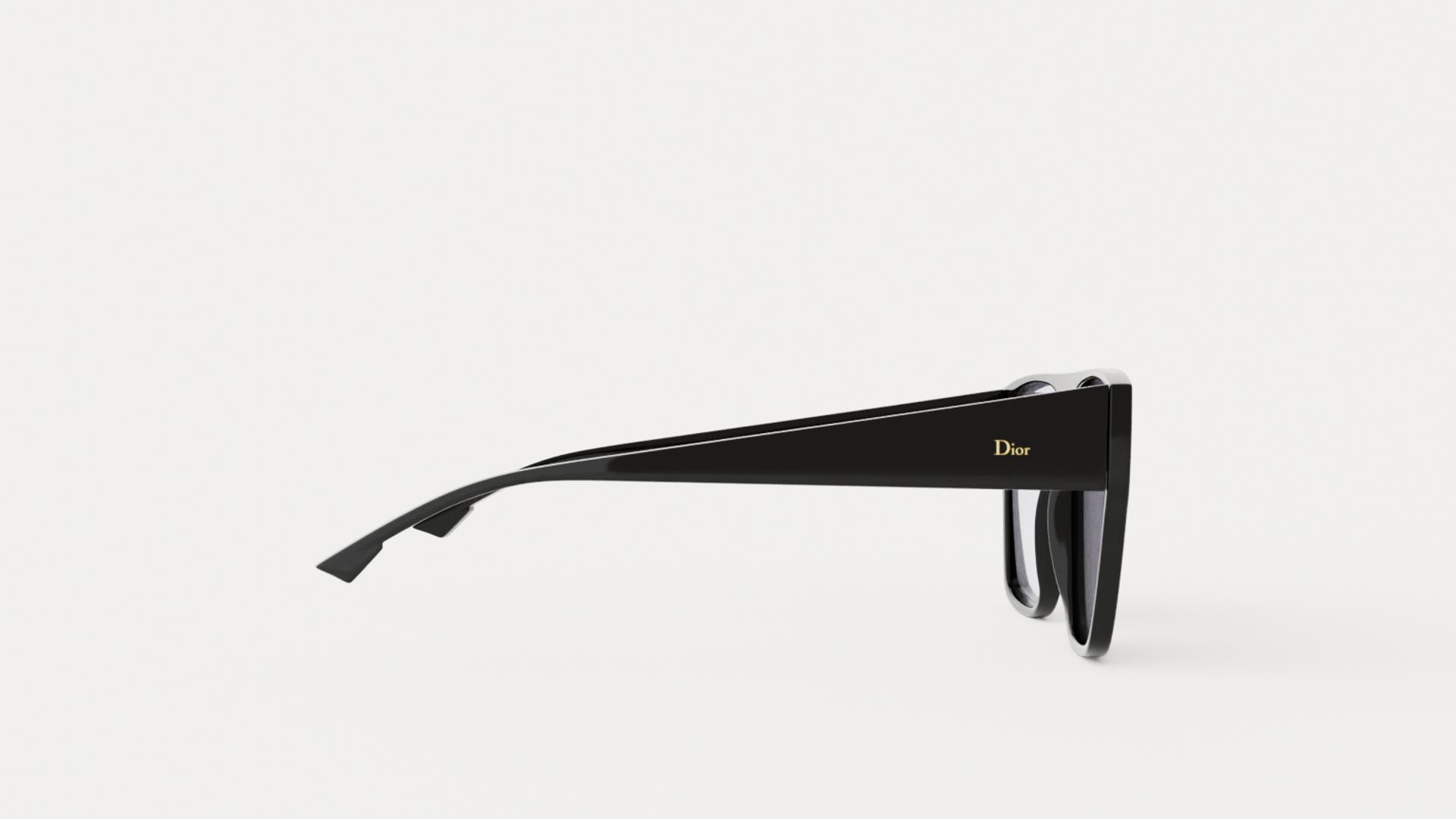 diorhit mirrored acetate sunglasses