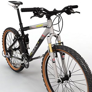 3d model mountain bike