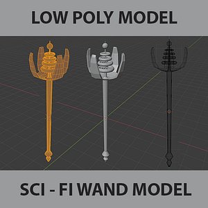 SCI - FI Wand Model