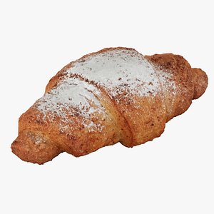 3d model pastry scan realistic