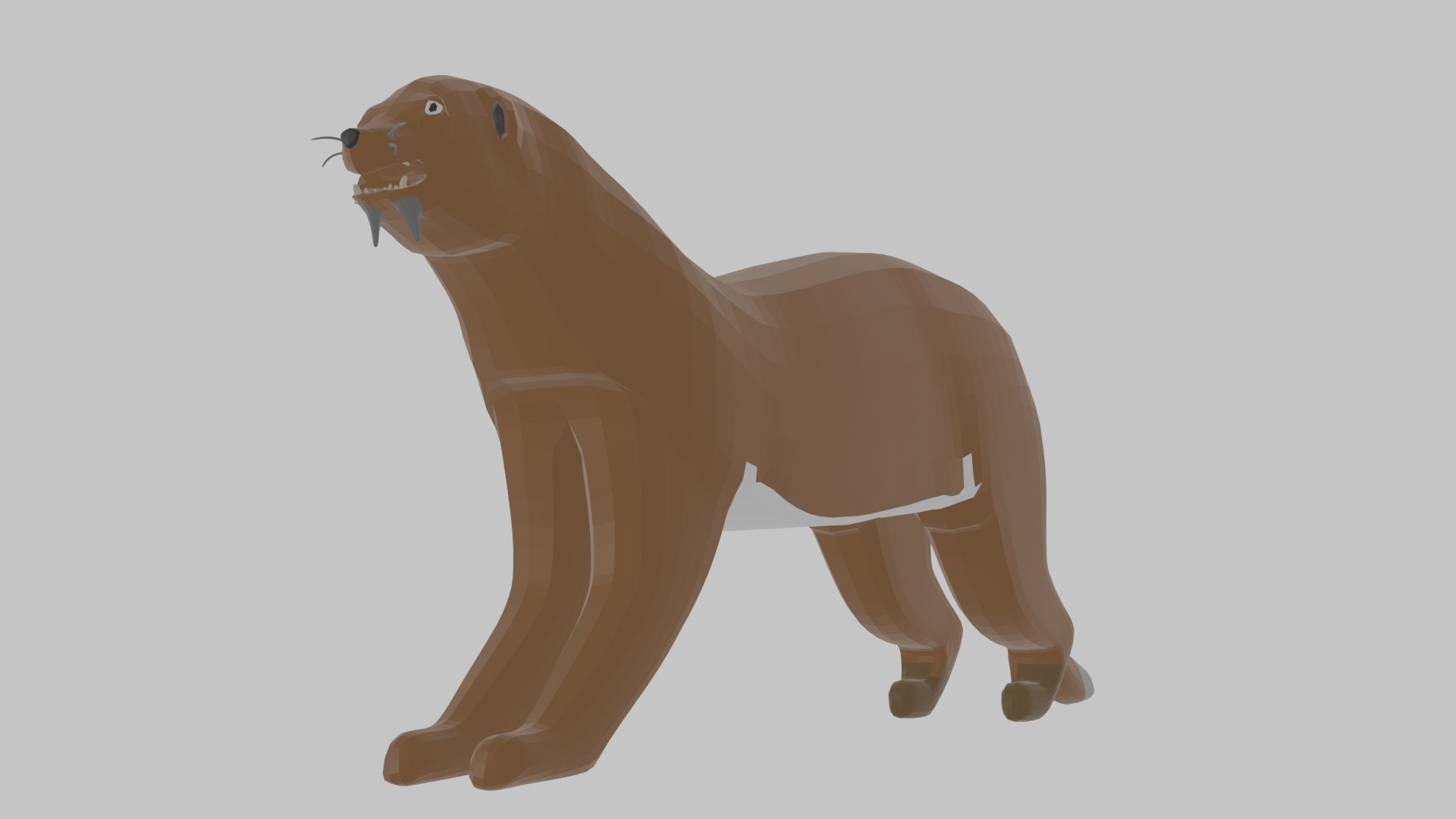 3D 3d Tayra And Basic Animation Model - TurboSquid 2250431
