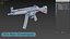 Heckler and Koch MP5 Low Poly 3D model