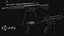 Heckler and Koch MP5 Low Poly 3D model
