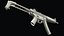 Heckler and Koch MP5 Low Poly 3D model