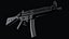 Heckler and Koch MP5 Low Poly 3D model