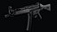 Heckler and Koch MP5 Low Poly 3D model